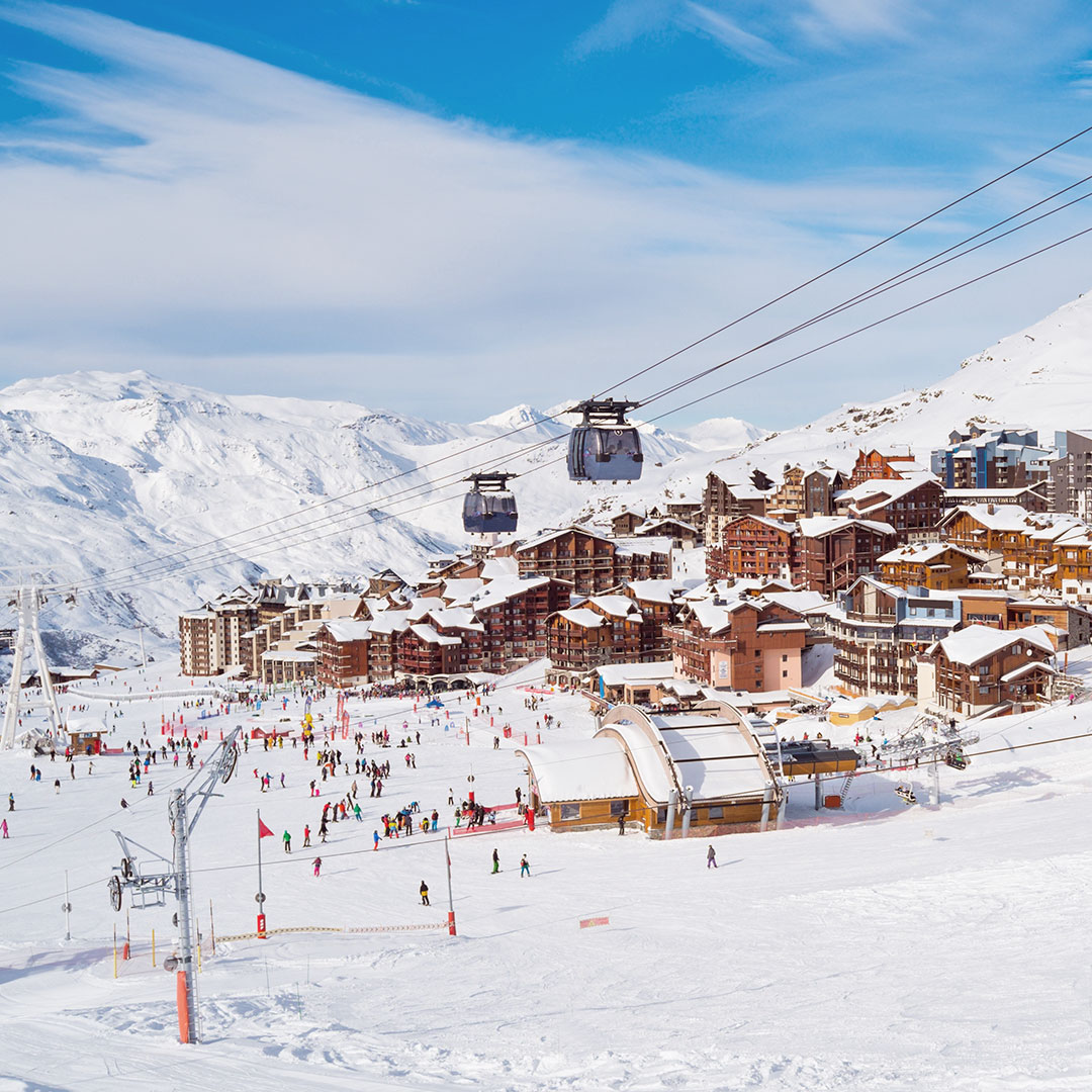 val thorens plus haute station de ski