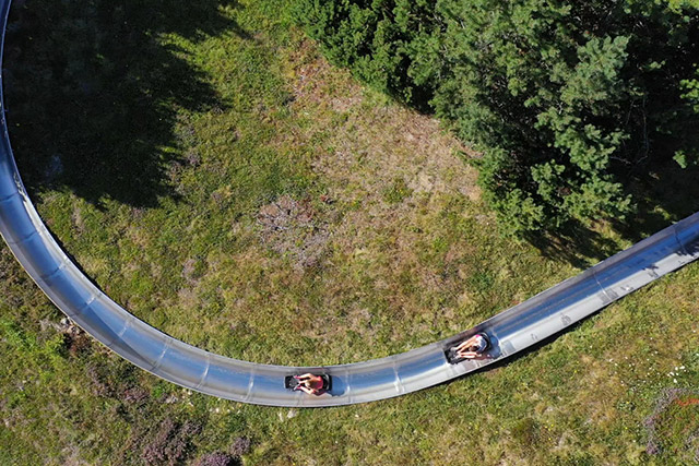 Luge d'été à Super Besse - Super Besse