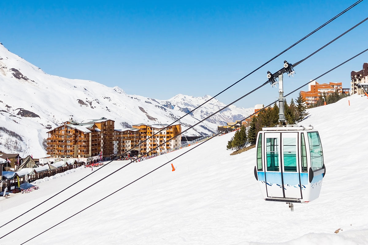 station ski savoie menuires