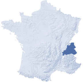 carte alpes du nord