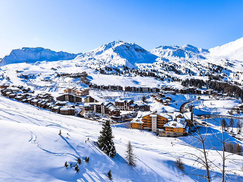 enneigement la plagne