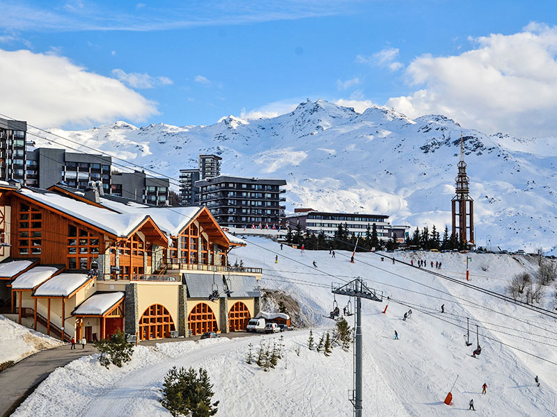 enneigement les menuires