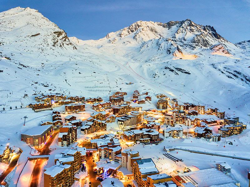 enneigement val thorens