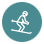 Accompagnement aux cours de ski pour les enfants de 4 à 13 ans